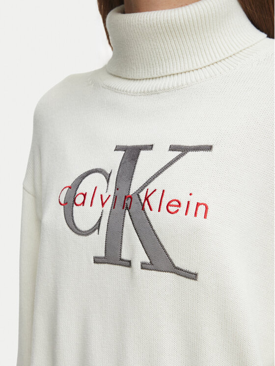 Calvin Klein Jeans Calvin Klein Jeans Rolák LV047H329G Krémová Regular Fit