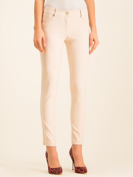 Pantaloni di tessuto 94G134 7804Z Rosa Regular Fit...