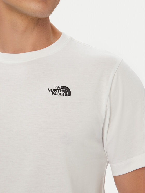 The North Face The North Face T-Shirt Evolution Simple Dome NF0A8CZ2 Weiß Regular Fit