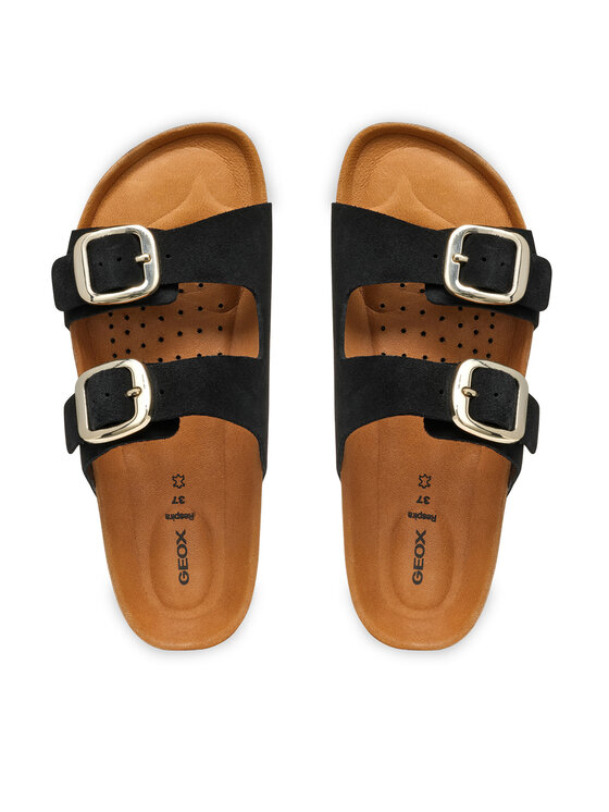 Geox Geox Şlapi D Brionia H D551DA 00022 C9999 Negru