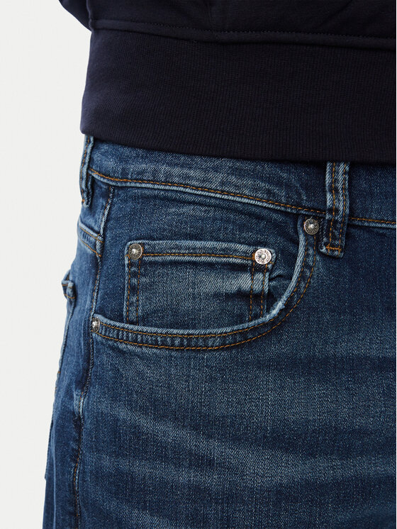 Guess Guess Jeans M6YA82 D1477 Dunkelblau Relaxed Fit