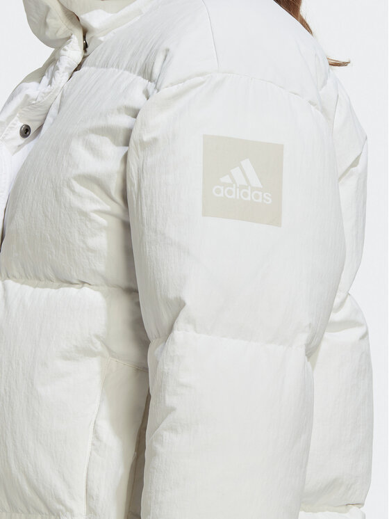 adidas adidas Kurtka puchowa Big Baffle HN9935 Biały Loose Fit