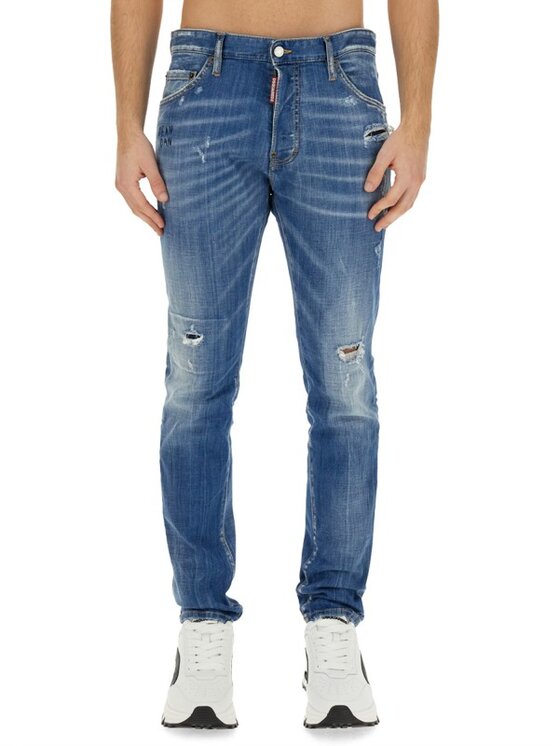 Dsquared2 Dsquared2 Jeansy S74LB1445 S30342 Modrá Slim Fit