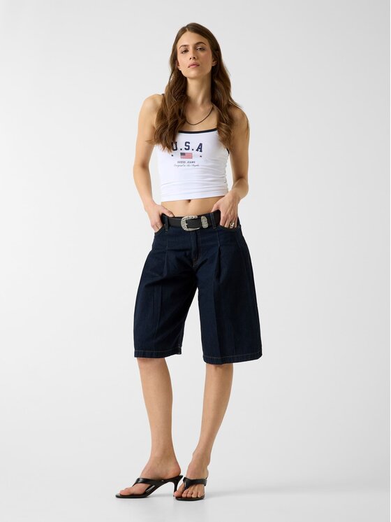 Guess Guess Тишърт 183097 Бял Classic Fit