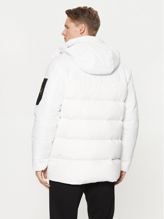 BOSS BOSS Pūkinė striukė J_Havoc 50515105 Balta Regular Fit