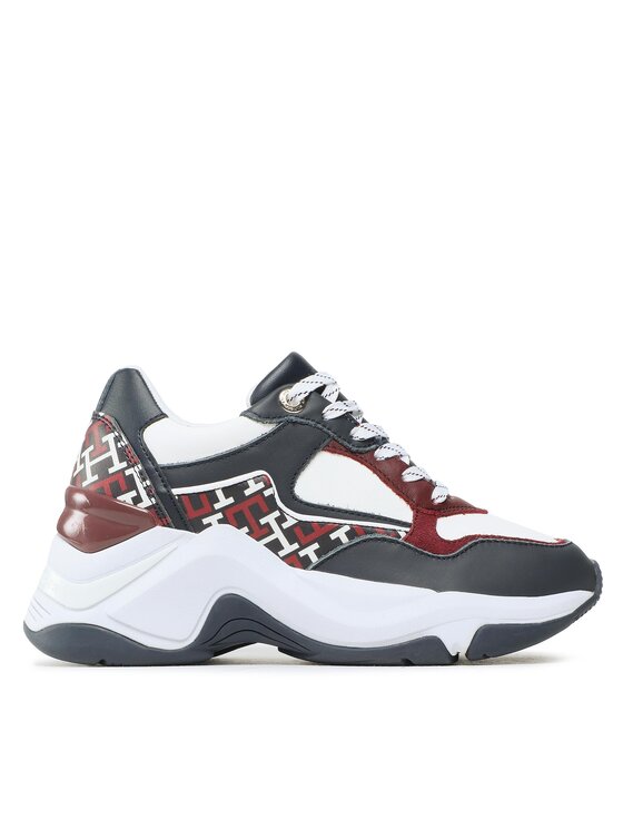 Tommy Hilfiger Tommy Hilfiger Superge Chunky Sneaker Monogram FW0FW06789 Pisana