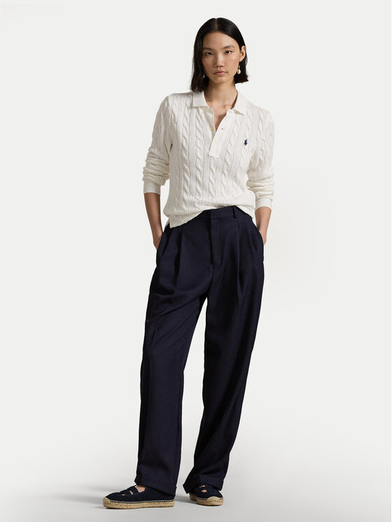 Polo Ralph Lauren Polo Ralph Lauren Sweter 211959100 Biały Regular Fit