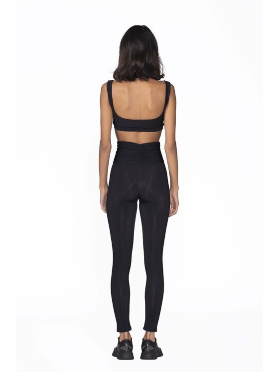 Flavia Valentini Flavia Valentini Legginsy 107 Czarny Compression Fit