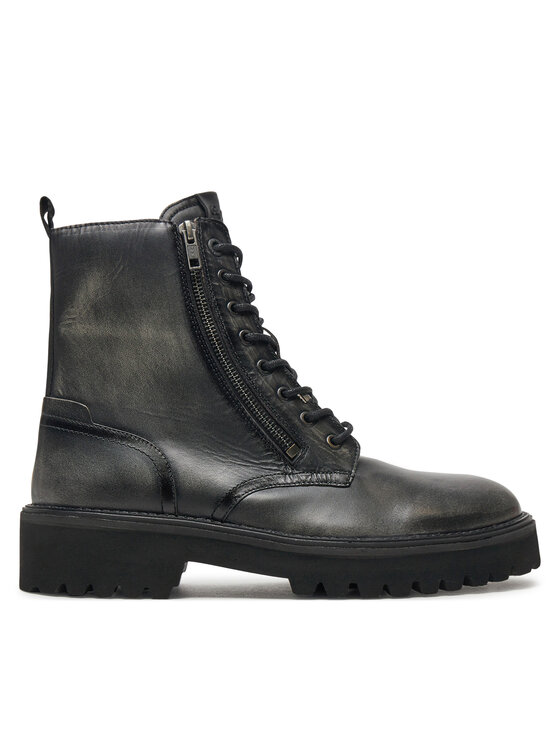 Pepe Jeans Pepe Jeans Pohodni čevlji Durham Rub PMS50253 Črna