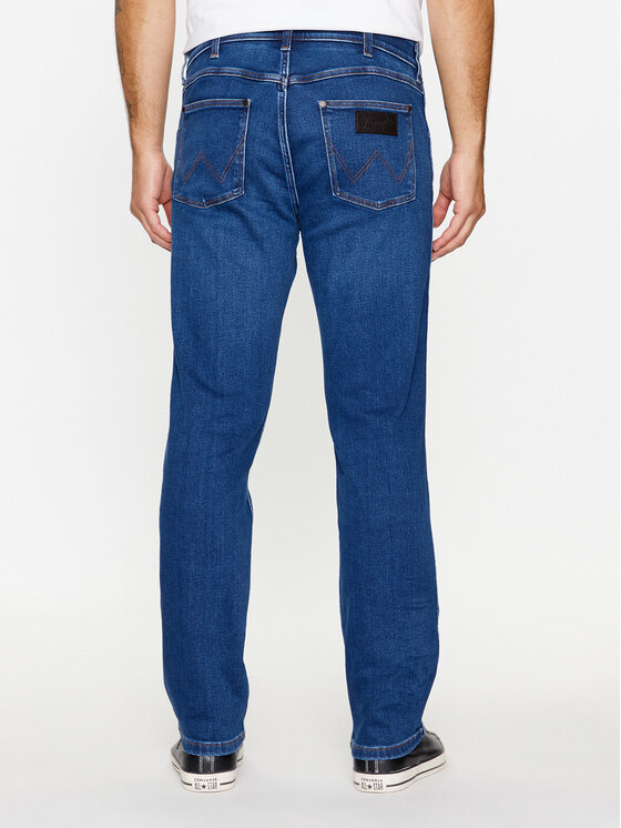 Wrangler Wrangler Jeansy Greensboro 112341419 Niebieski Regular Fit