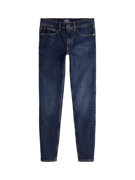 Polo Ralph Lauren Polo Ralph Lauren Jeans hlače 211971208001 Modra Super Slim Fit