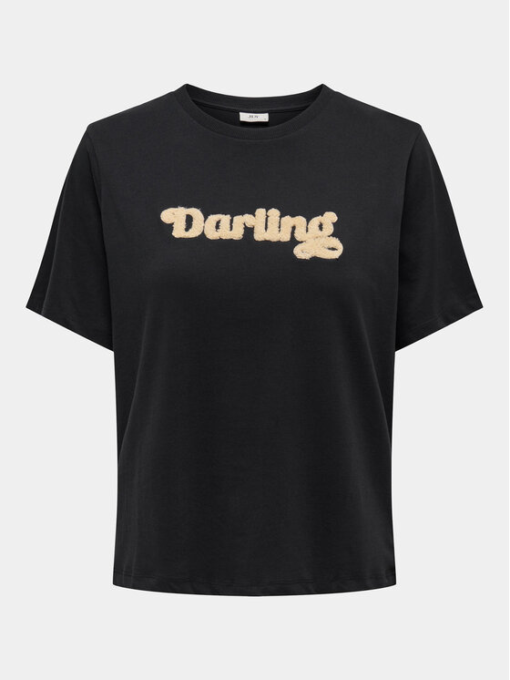 JDY JDY T-Shirt Felisa 15300408 Schwarz Regular Fit