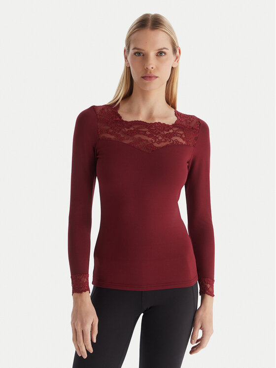 Ysabel Mora Lenjerie de corp termoactivă partea de sus 70005 Roz Slim Fit