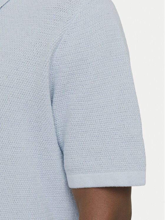 Jack & Jones Jack & Jones Džemperis George 12268281 Gaiši zils Relaxed Fit