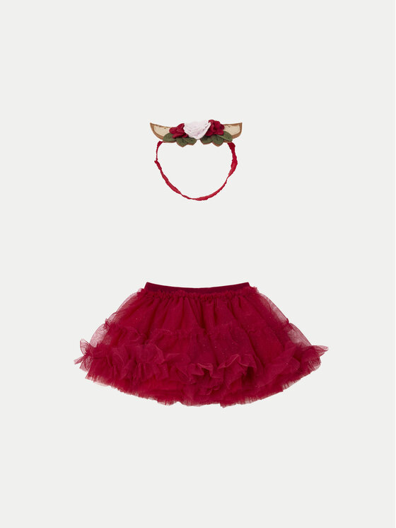 Mayoral gonna di tulle 2803 Rosso Regular Fit, taglia : 4_6M