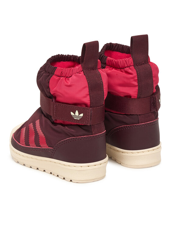 adidas adidas Cizme de zăpadă Superstar 360 Boot JR5805 Vișiniu