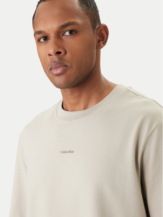 Calvin Klein Calvin Klein Marškinėliai LV04LC241G Smėlio Regular Fit