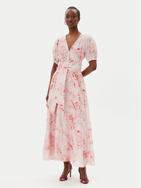 Marella Marella Sommerkleid Regard 2513221312 Rosa Regular Fit