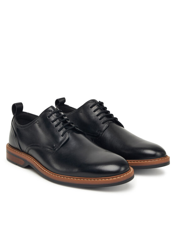 Clarks Clarks Poltopánky Aldwin Lace 26183981 Čierna