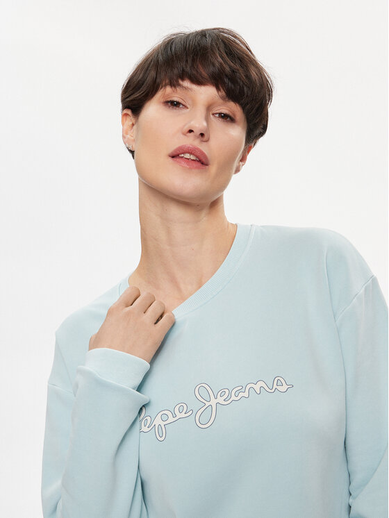 Pepe Jeans Pepe Jeans Bluză Lana PL581430 Albastru Regular Fit
