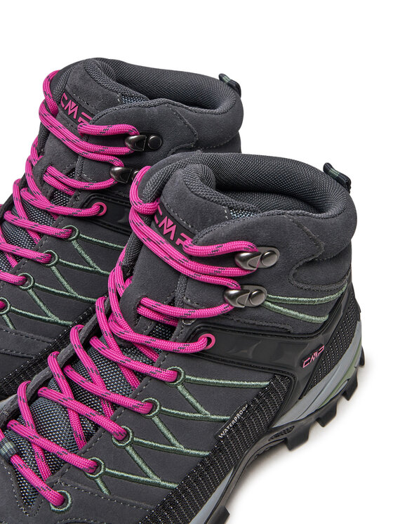 CMP CMP Παπούτσια πεζοπορίας Rigel Mid Wmn Trekking Shoes Wp 3Q12946 Γκρι