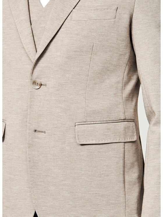 Pako Lorente Pako Lorente Marynarka P26SF-3X-007 Beżowy Slim Fit