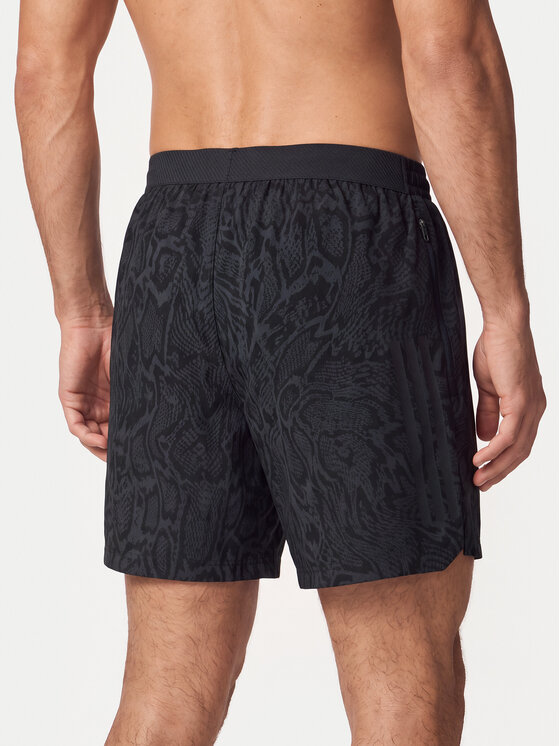 adidas adidas Szorty sportowe D4T Primelift Aop KT5267 Szary ciemny Regular Fit