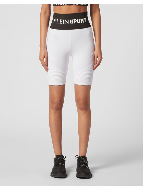 Plein Sport Plein Sport Legginsy 3393 Biały