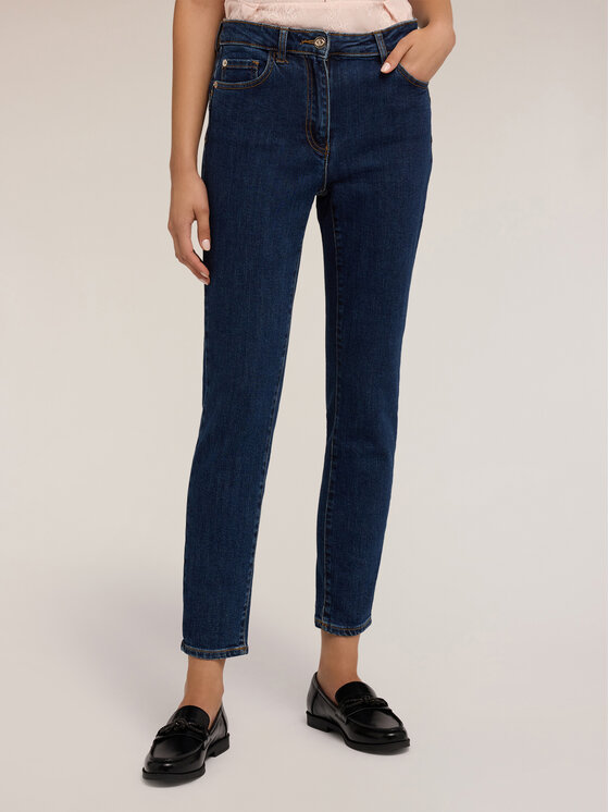Motivi Motivi Jeansy P428Q404034N024 Niebieski Skin Fit