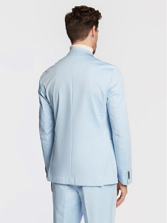 BOSS Boss Anzug C-Hanry-222 50473622 Himmelblau Slim Fit