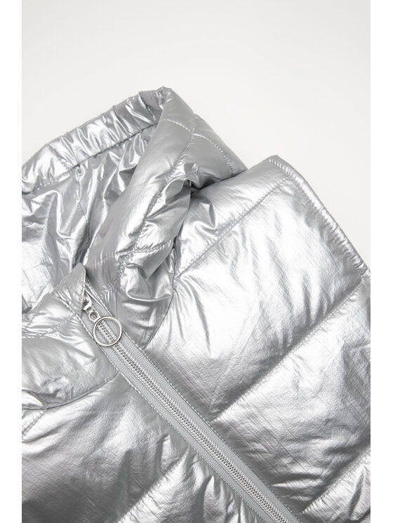 Coccodrillo Coccodrillo Kamizelka WC2178101DAN-024 Srebrny Regular Fit
