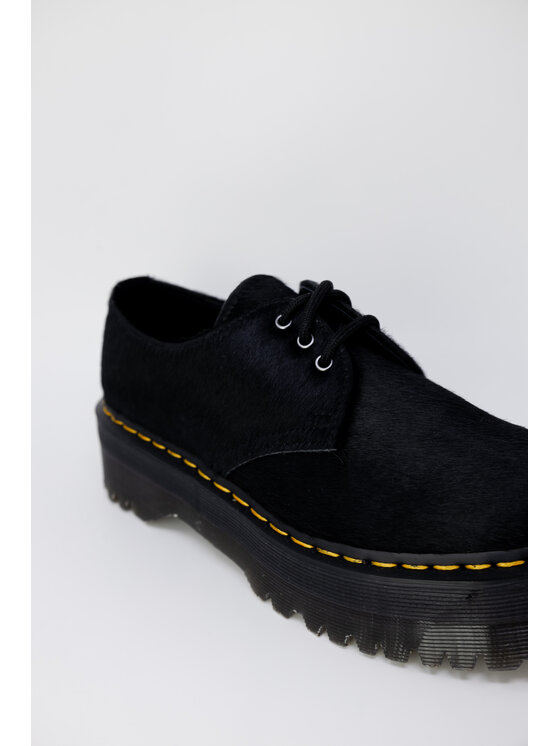 Dr. Martens Dr. Martens Scarpe basse 1461 Quad Hair On Nero