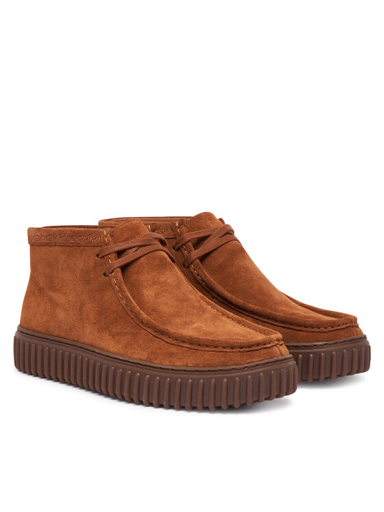 Clarks Clarks Halbschuhe Torhill Hi 26327243 Orange