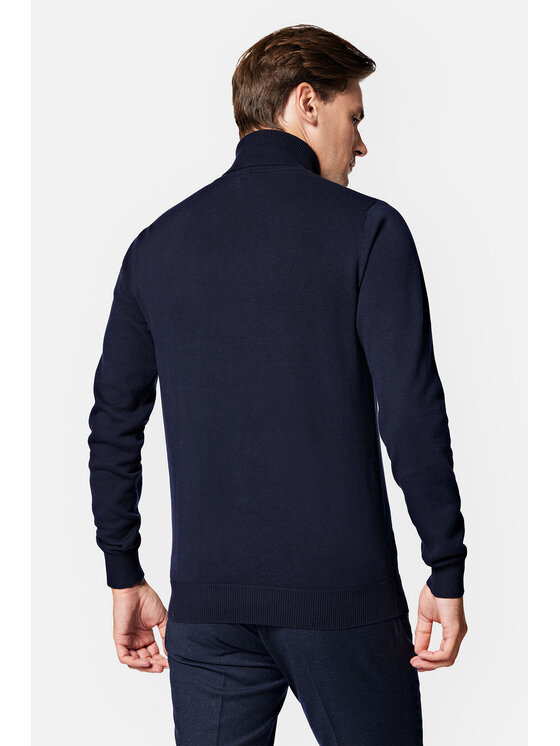 Lancerto Lancerto Golf Slink SW073223000057 Granatowy Regular Fit