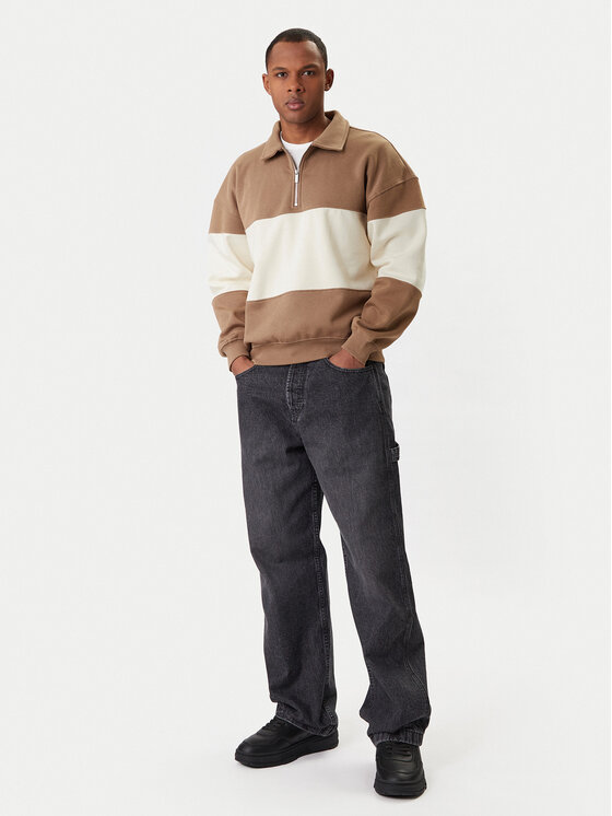 Only & Sons Only & Sons Bluză Byorn 22031400 Bej Oversize