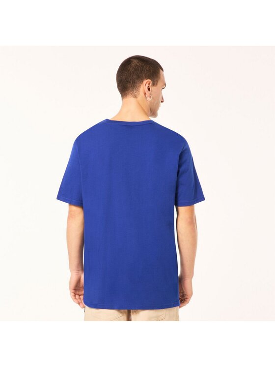 Oakley Oakley T-Shirt FOA402167 Niebieski Regular Fit
