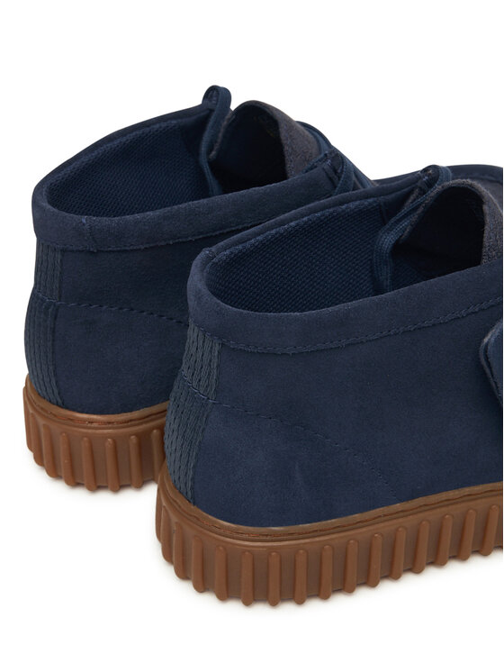 Clarks Clarks Kotníková obuv Torhill Hi 26183427 Tmavomodrá