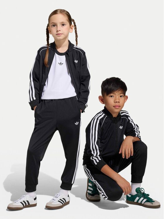 adidas adidas Trenirka adicolor SST KD5741 Črna Regular Fit