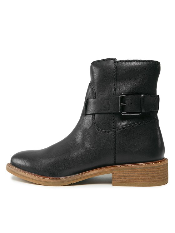 Clarks Clarks Μποτάκια Cologne Strap 261747714 Μαύρο