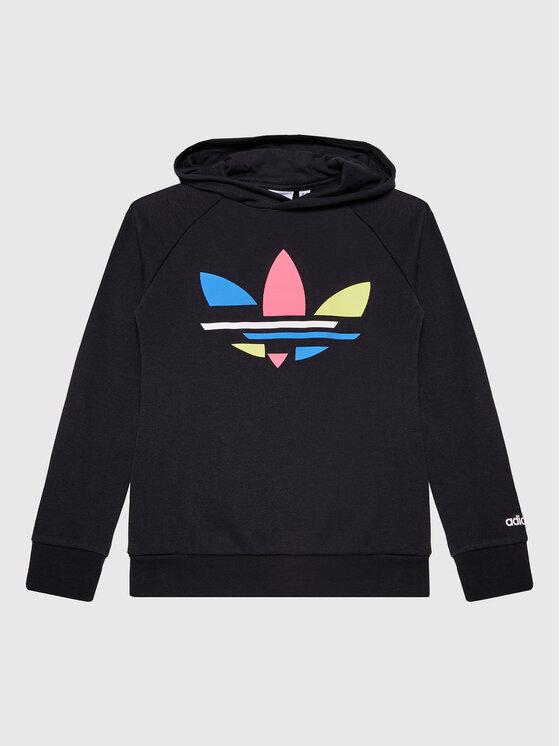 adidas Sweatshirt adicolor H32388 Schwarz Regular Fit Modivo