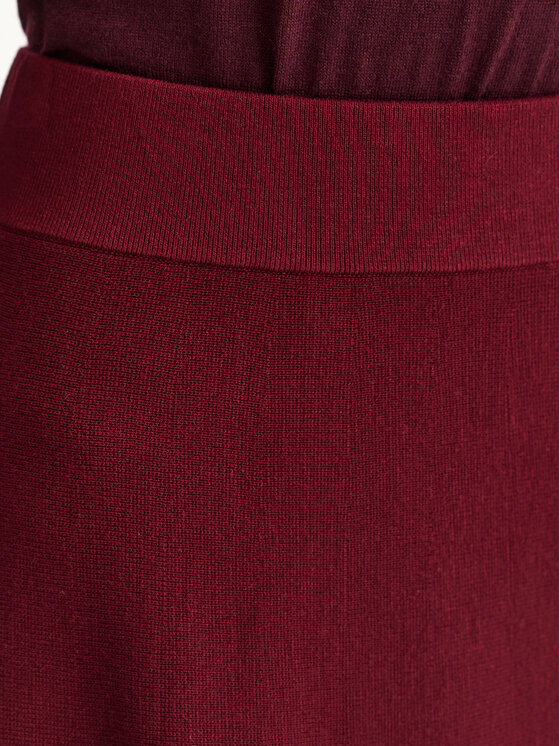 TATUUM TATUUM Spódnica midi MARITA Czerwony A-Line Fit