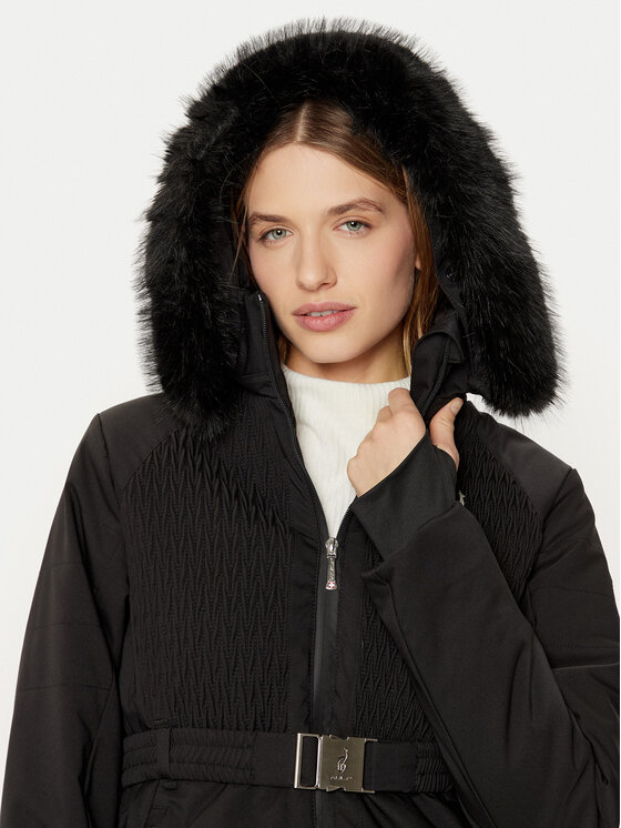 Aulp Aulp Slidinėjimo striukė Velda Juoda Slim Fit