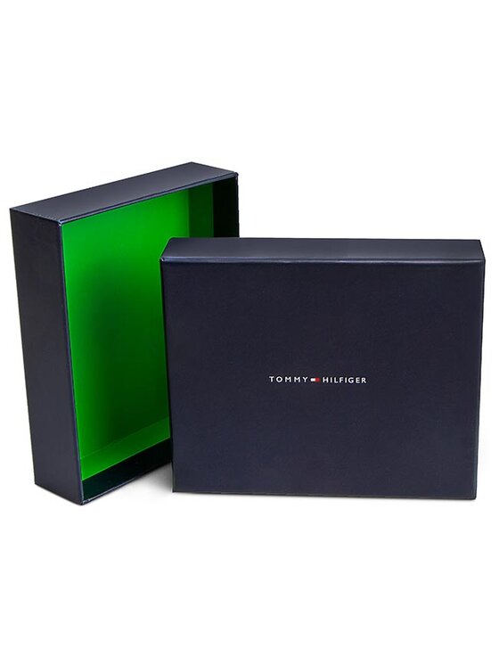Tommy Hilfiger GroBe Herren Geldborse Eton Mini Cc Wallet AM0AM00655 83365 Schwarz