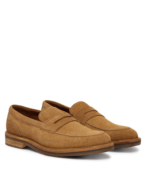 Clarks Clarks Polobotky Aldwin Step 26186450 Hnědá