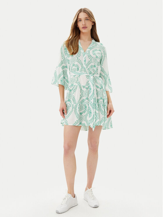 Vero Moda Vero Moda Sukienka codzienna Melba 10329936 Zielony Loose Fit
