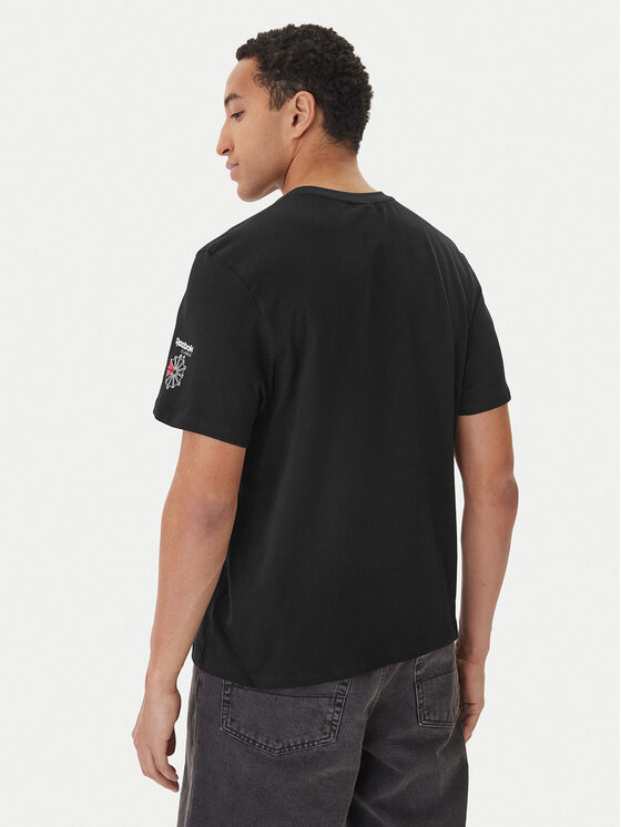 Reebok Reebok Majica Harley RK25569CCM Črna Regular Fit