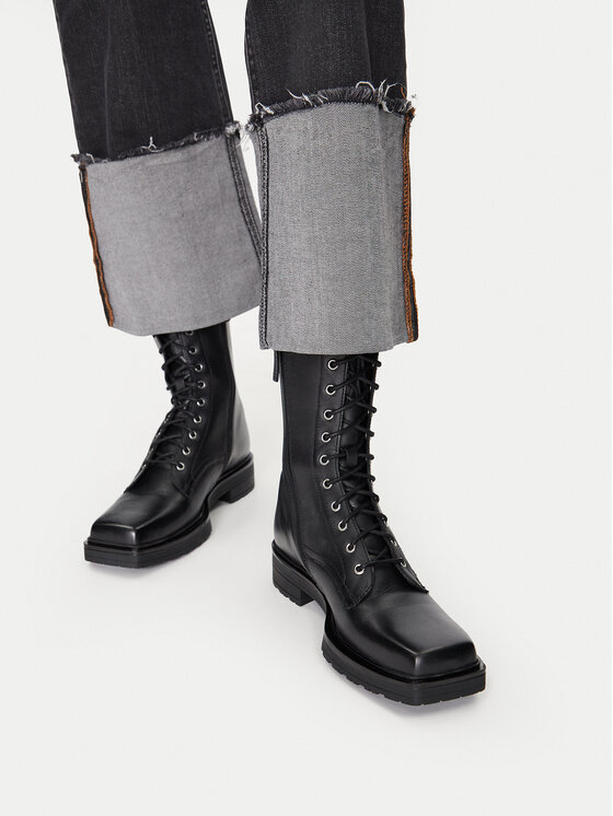 Patrizia Pepe Patrizia Pepe Botine 8Y0101/L078-K103 Negru
