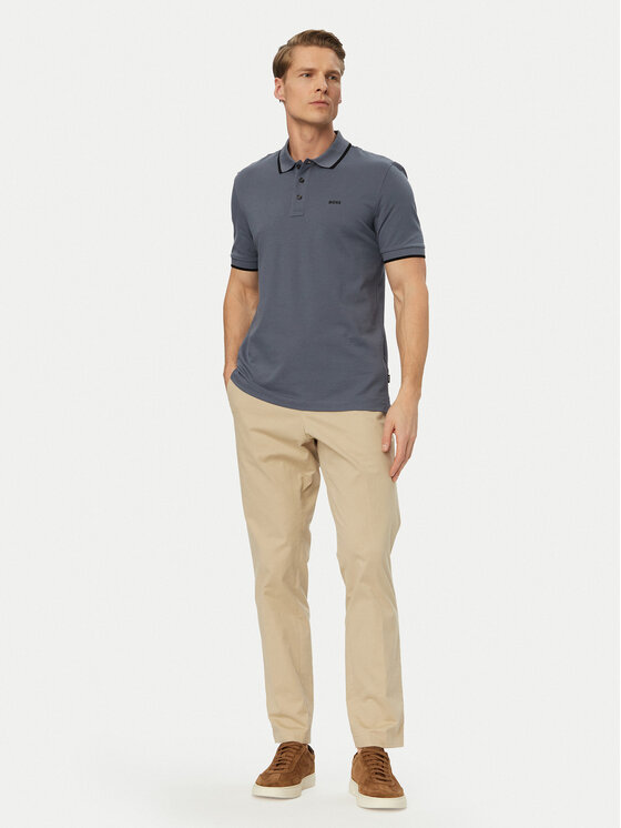 BOSS BOSS Polokošeľa Parlay 190 50494697 Modrá Regular Fit