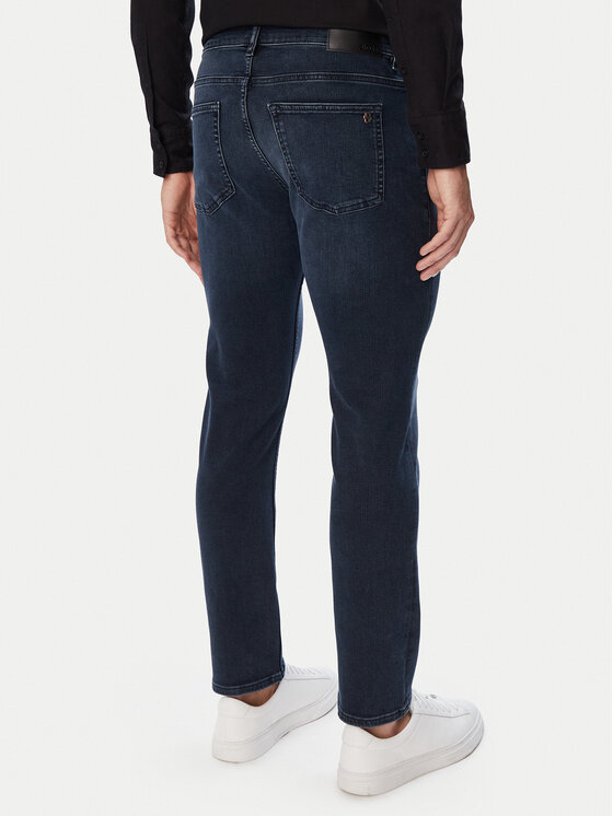 BOSS BOSS Jeans hlače Delaware  50571765 Mornarsko modra Slim Fit