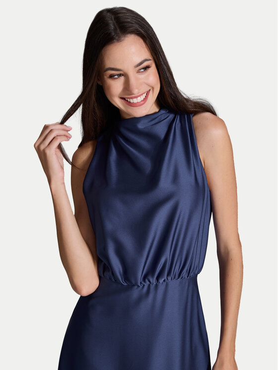 Swing Swing Rochie cocktail 5AI13700 Albastru Regular Fit